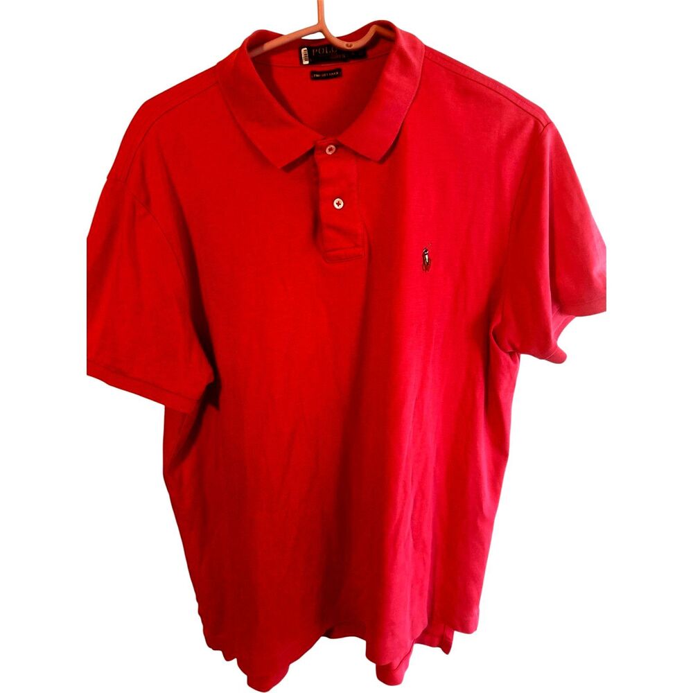 Men's Large‎ Classic fit Red Polo by Ralph Lauren